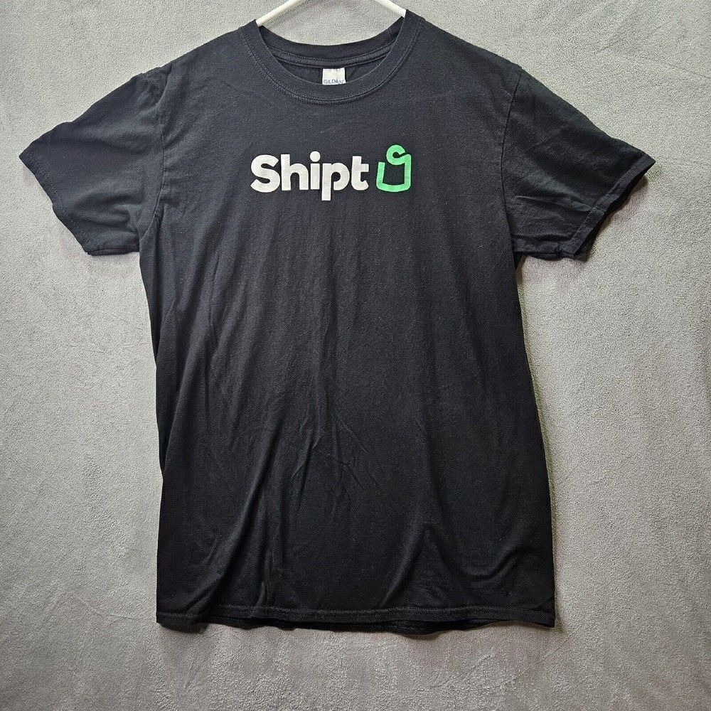 Shipt Employee Uniform Shirt Size L Black  Grocery Delivery Gig Work